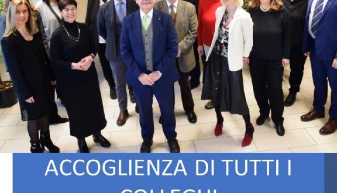 Accoglienza di tutti i colleghi